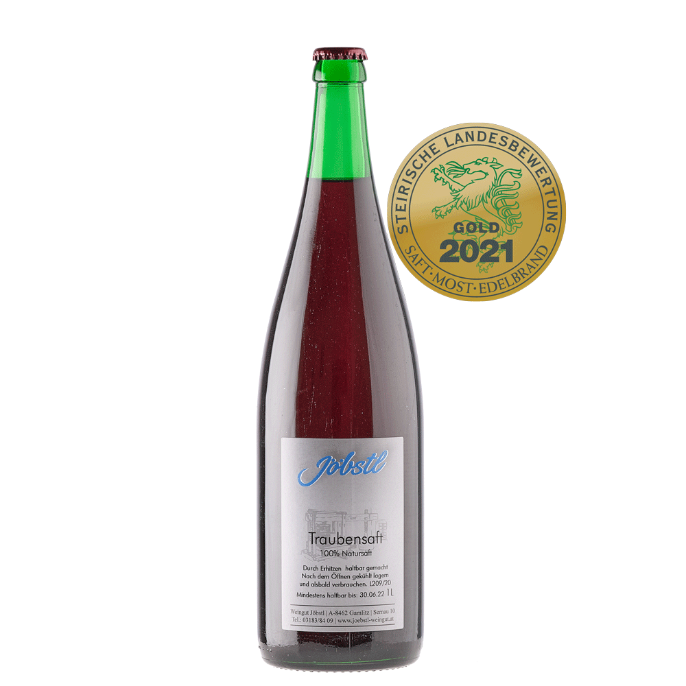 _Traubensaft_rot_Weingut_Joebstl_gold